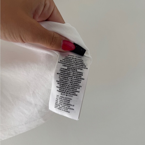 DIESEL White Tee S - Picture 5 of 6